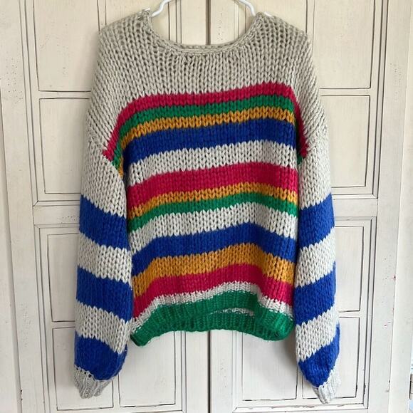 By Together oversized chunky knit sweater size small - Picture 1 of 3